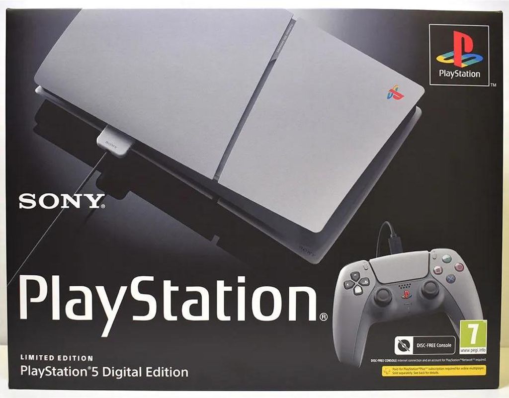 Playstation Ps5 Digital Edition 30th Anniversary Limited Produktbild 