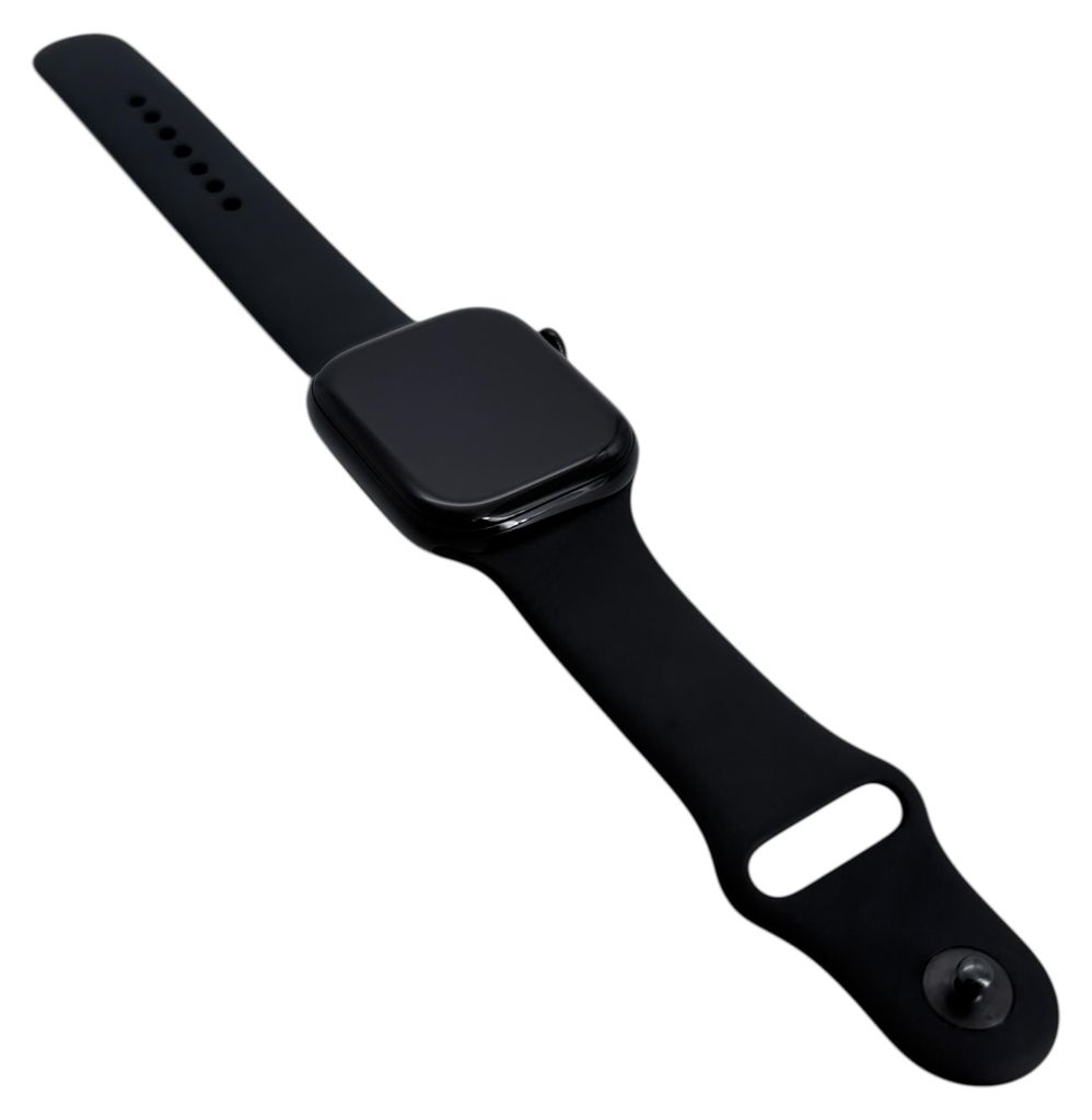 Apple Watch, Series 10, GPS, diamantschwarz, 46mm, Image du produit 