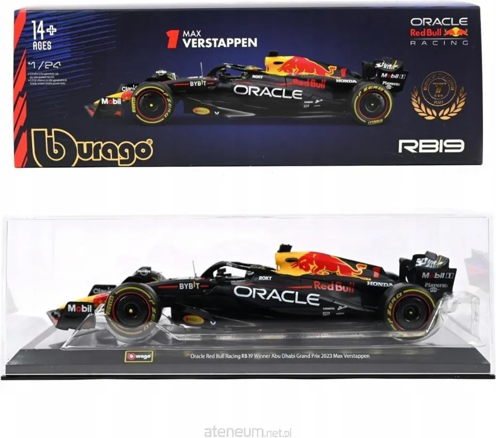 Réplique F1 Red Bull RB19 en Métal Injecté Bburago 1:24 Haute Qualité