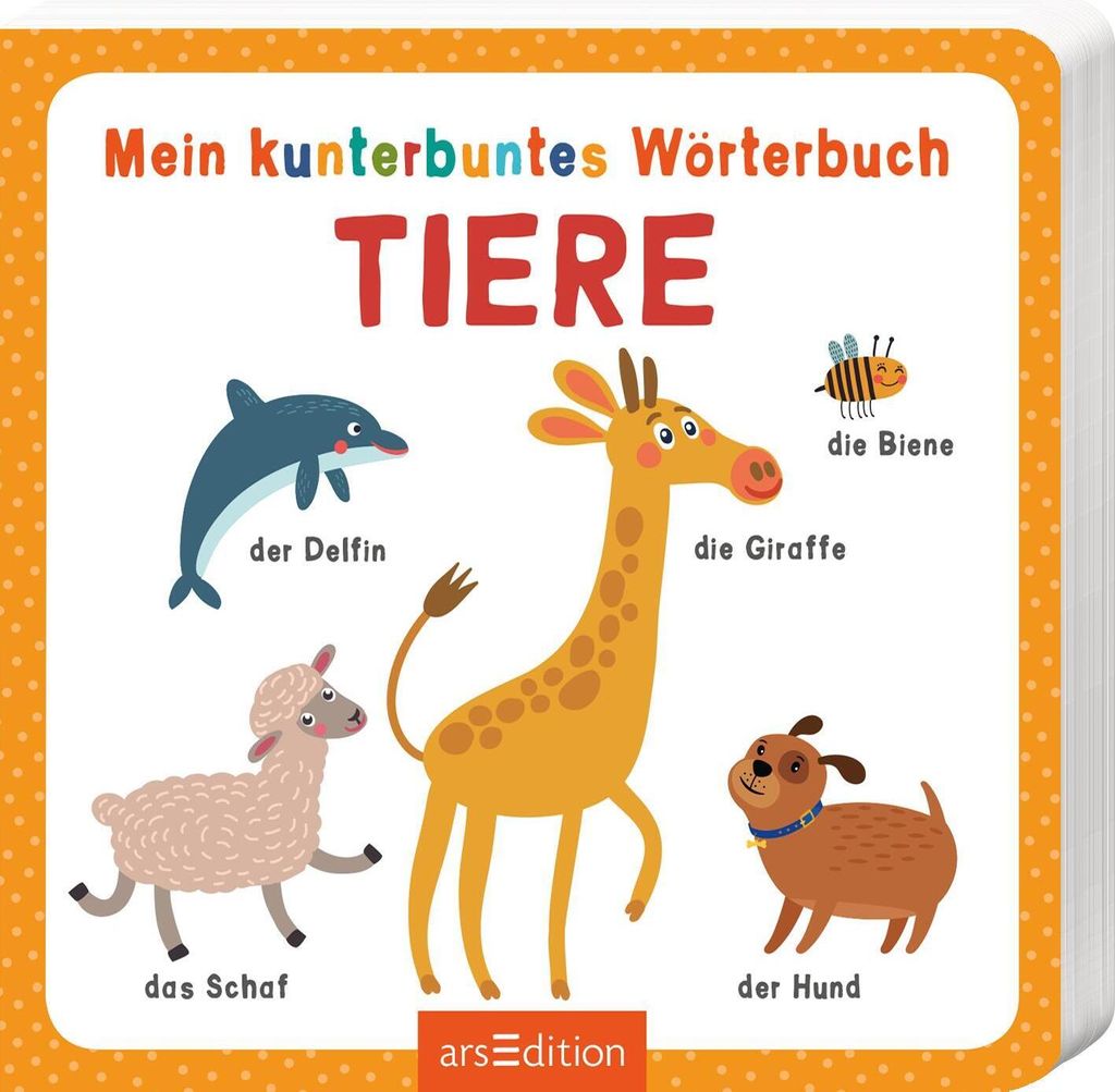 Mein kunterbuntes Wörterbuch - Tiere