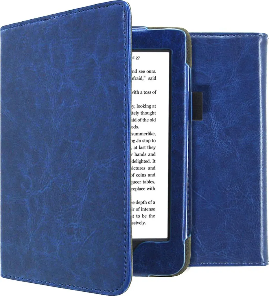 imoshion Custodia flip in per Kobo Nia - Blu scuro