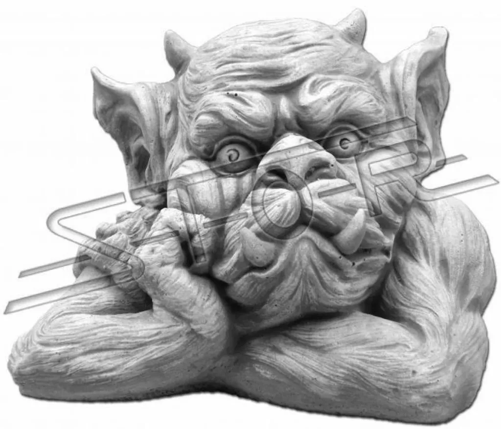 Statue Troll 19cm Sculpture Design Jardin Extérieur - Modèle 025