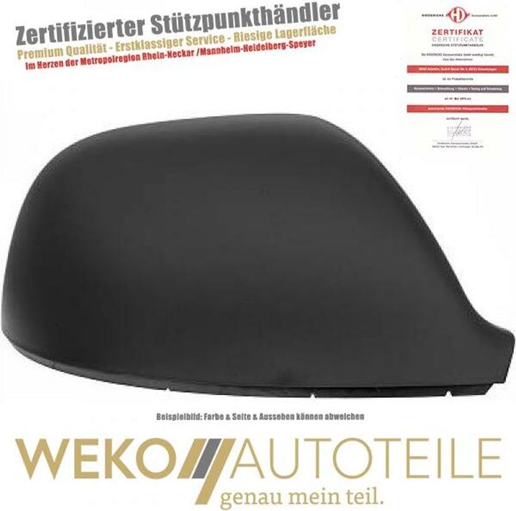 Abdeckung Außenspiegel rechts DIEDERICHS 2273224 für VW