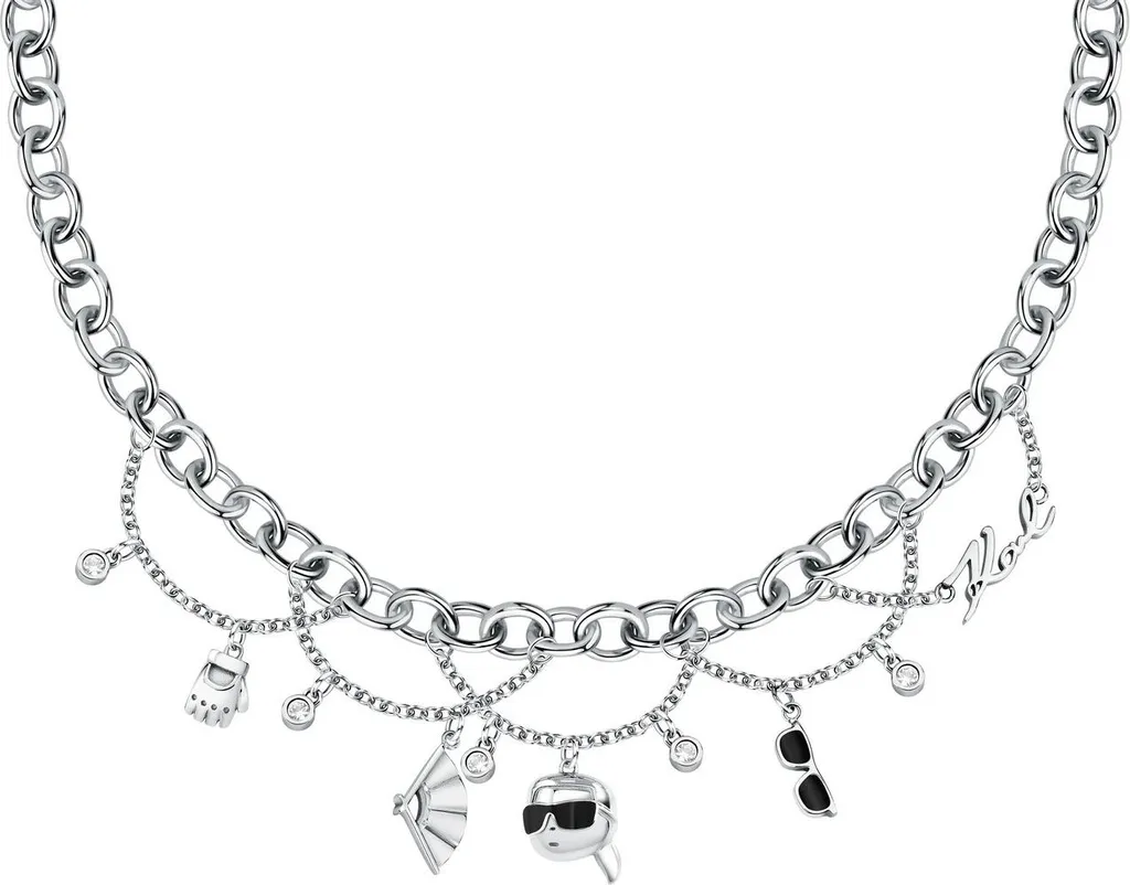 Prezzo Collana Karl Lagerfeld KLAYD02 Charms - Acciaio Donna 40cm Originale