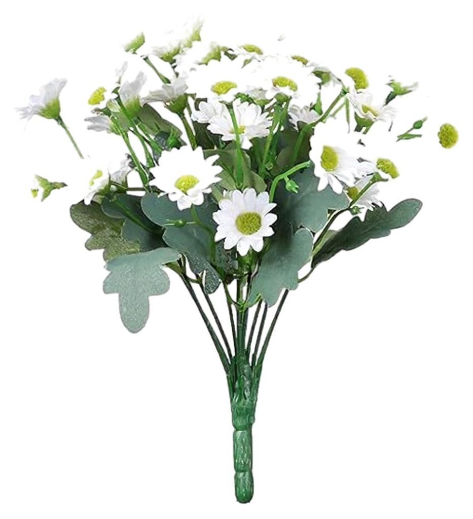 Künstlicher Blumen-Türkorb-Kranz mit herabfließenden grünen Blättern und Zweigen, realistisches Aussehen, UV-beständig, künstliche Blumen-He...