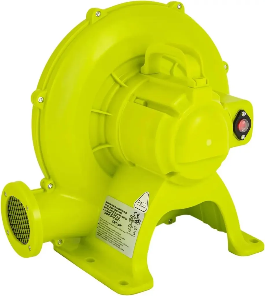 Soufflerie structure gonflable X6 450W 720 m³/h avec prise UE verte