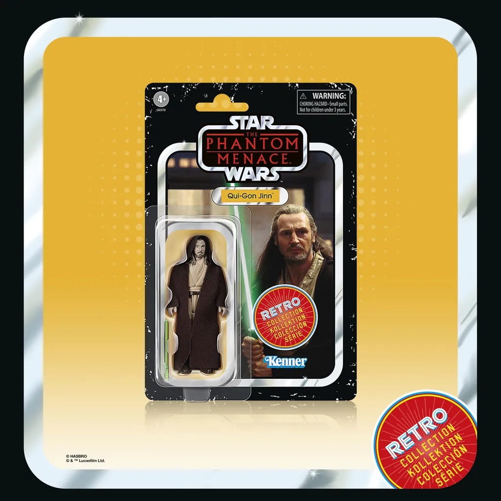 Figurine Star Wars Phantom Menace 9,5cm Hasbro avec Points Articulés