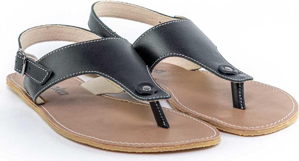 Be Lenka Promenade Barefoot Sandalen Schwarz EU 42 Damen Schwarz EU 42
