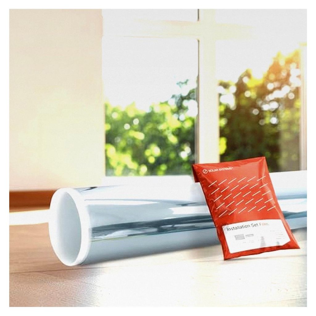 Thermofolie für Fenster mit Nano-Keramik-Beschichtung - Thermo transparente Isolierfolie zur Wärmedämmung - Sonnenschutz- und Kälteschutzfolie ...