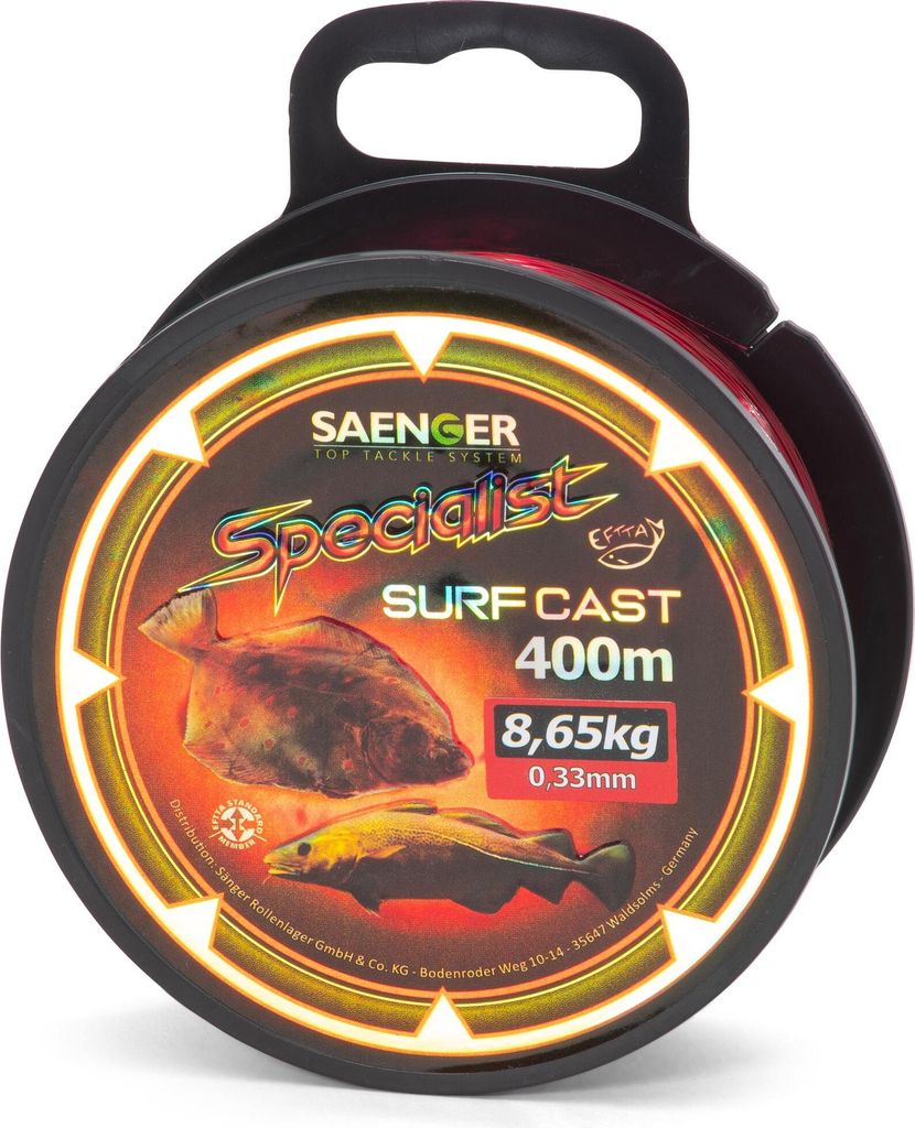Sänger Specialist monofile Schnur Surf Cast 400m