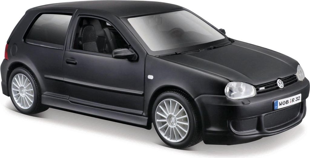 Maisto - Volkswagen Golf R32, czarny matowy, 1:24 Zdjęcie produktu 