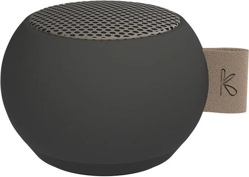 Enceinte portable stéréo KREAFUNK aGO mini Noir avec son immersif 360°