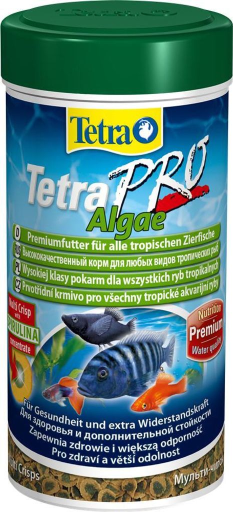 Tetra Pro Algae Multi-Crisps 100ml - Nahrungsmittel zur Stärkung des Immunsystems für Fische Tetra