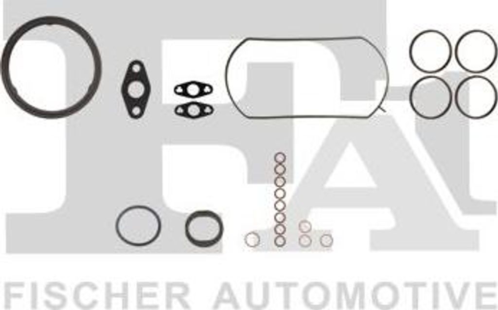 FA1 KT100610E Montagesatz, Turbolader OE kompatibel mit 5er F10, 5er F11, 7er F01, X5, X6
