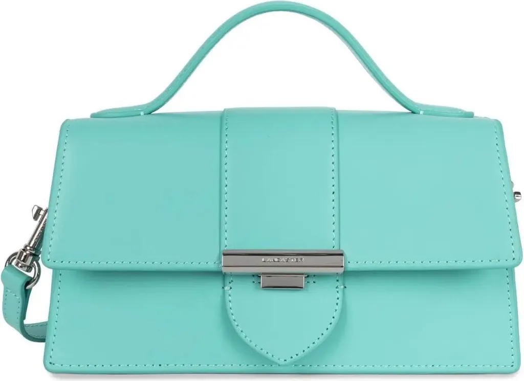 Petit sac porté épaule Lancaster Ily M Lagon idéal pour vos soirées