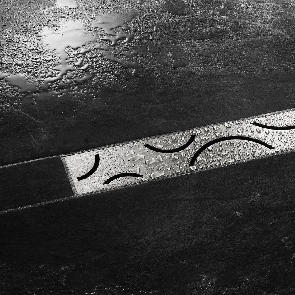 Schlüter KERDI-LINE KLIFF23EB110 Duschrinne CURVE 110 cm