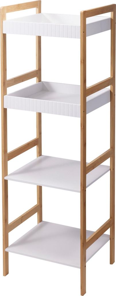 Badezimmerregal FORMA, Bambusgestell, 36 x 33 x 110 cm