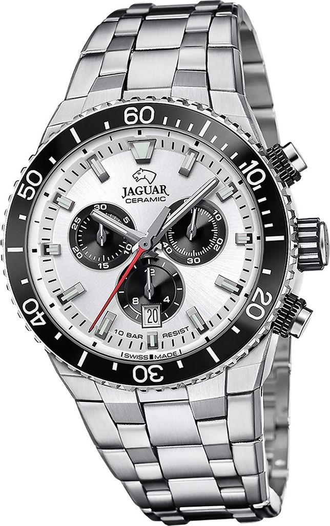 Jaguar Herren Uhr Edelstahlarmband silber D2UJ1022/1