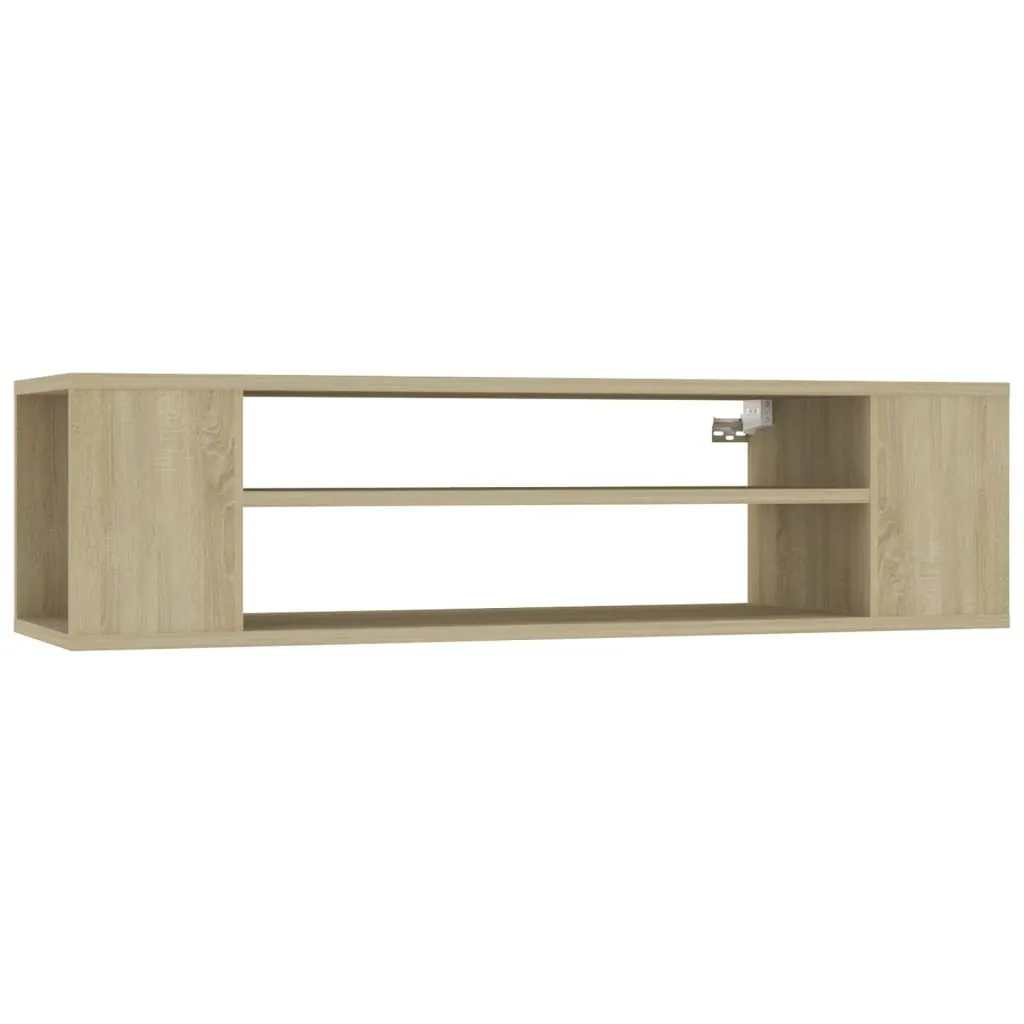 Mobile TV Sospeso Rovere Sonoma 100cm - Parete Attrezzata Moderna