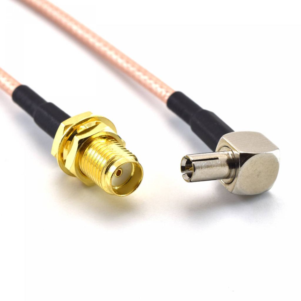 Pigtail Antennenkabel TS9 / SMA Female Steckverbinder 15cm Immagine del prodotto 