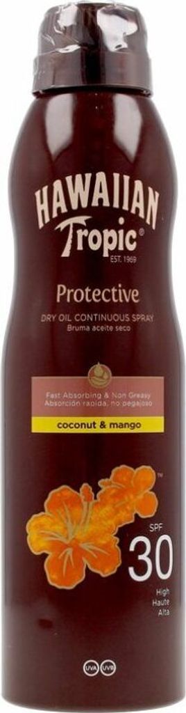 Hawaiian Tropic Coconut y Mango Aceite Spf30 180ml Spray Zdjęcie produktu 