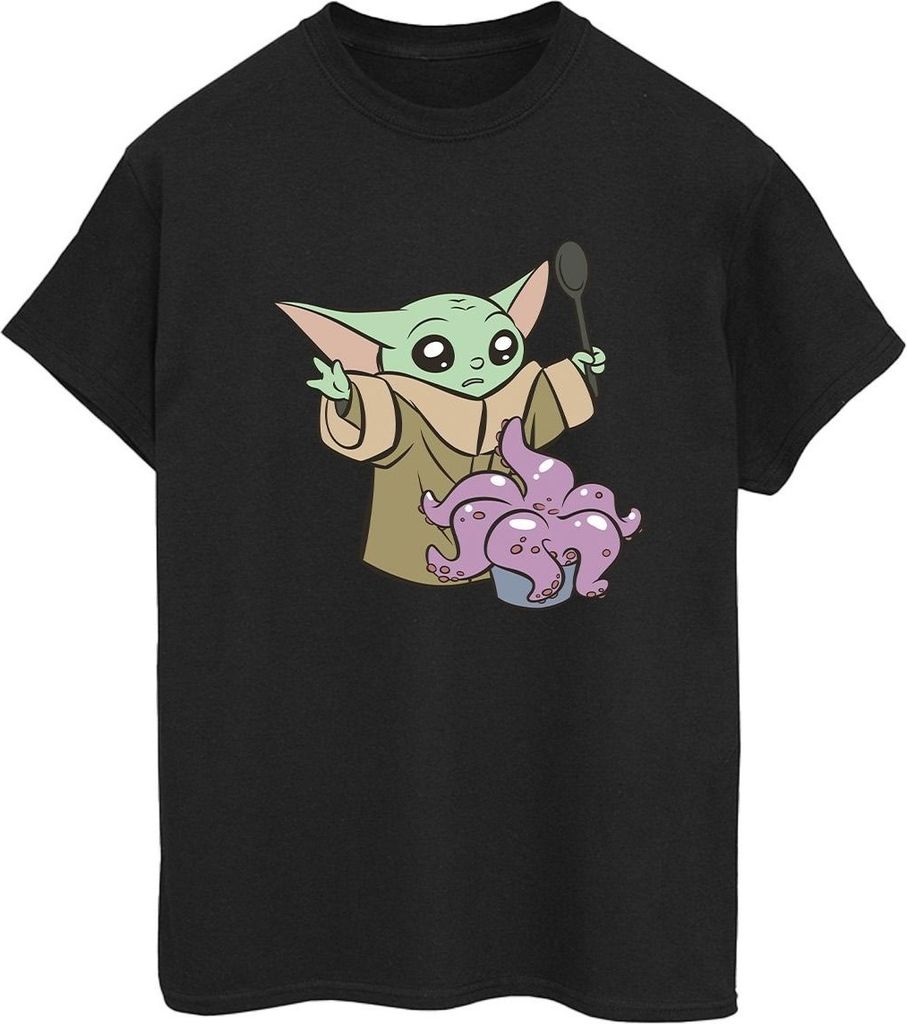 Star Wars - "The Mandalorian" T-Shirt für Damen BI45971 (XL) (Schwarz)