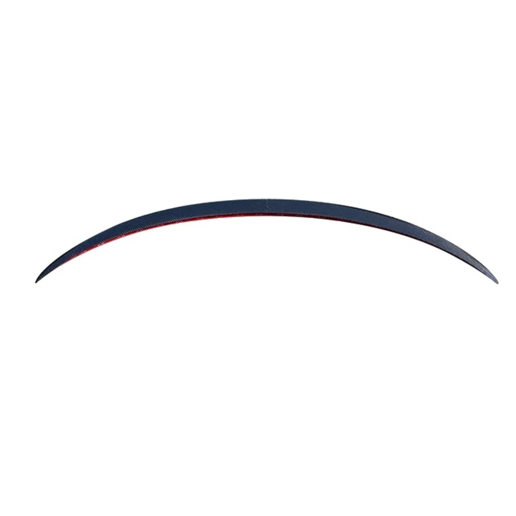 Spoiler de Coffre Arrière pour Tesla Model Y Carbone Mat Véritable