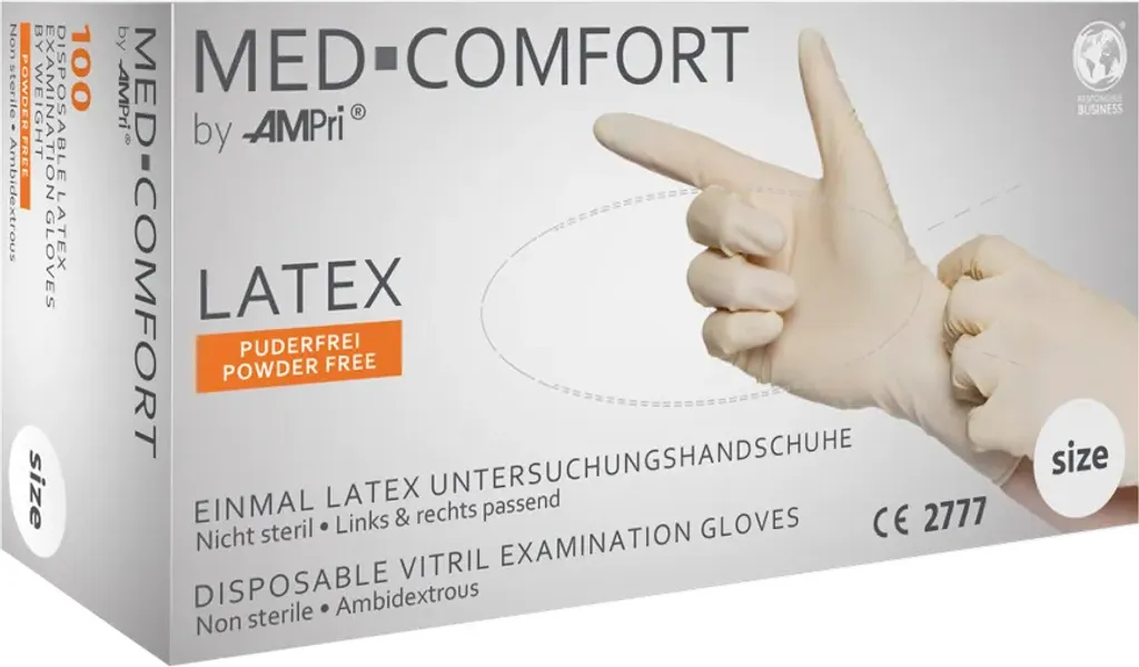 Guanti Lattice Bianchi XS MED-COMFORT | Sensibilità per Estetica e Beauty