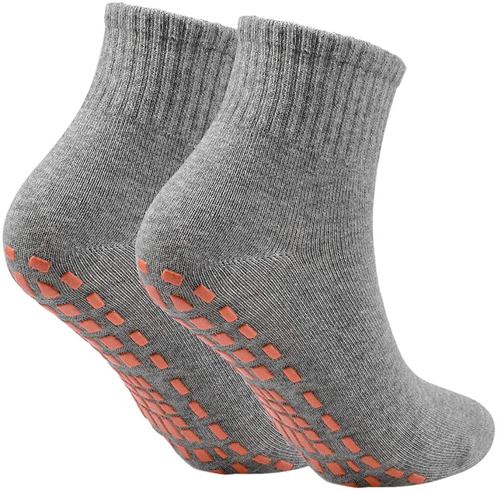 Herren2Paar Anti-Rutsch-Socken Yoga Socken Rutschsocken Stopppersocken 