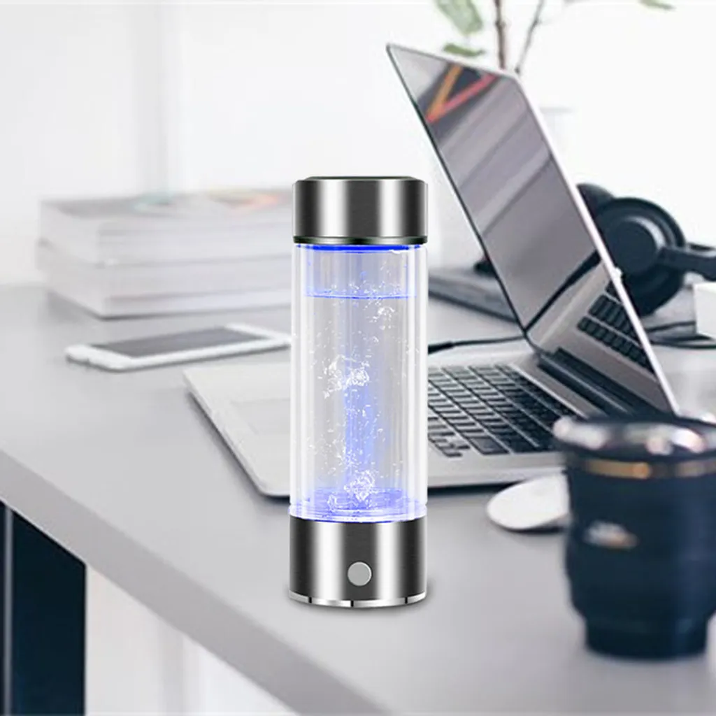 Bouteille d'eau à hydrogène contre la fatigue cellulaire 450ml SPE PEM