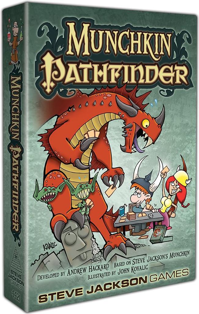 Munchkin Pathfinder - Gra karciana - Edycja ENG Zdjęcie produktu 