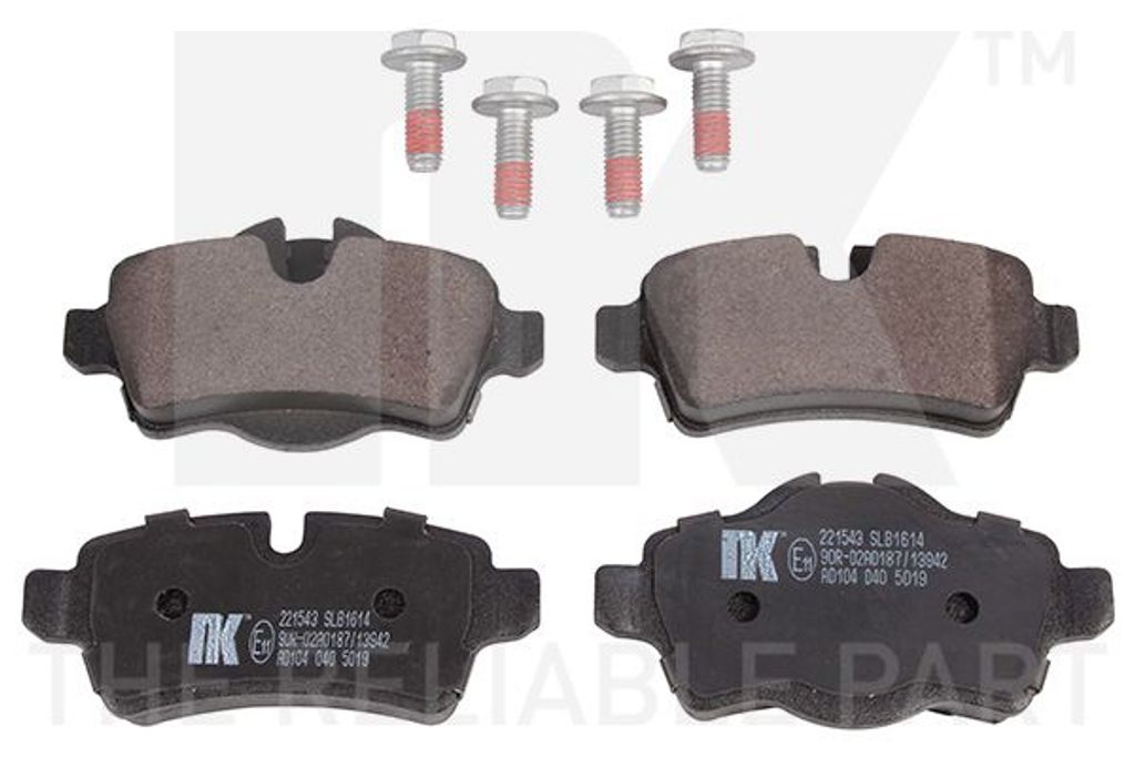 NK Bremsbeläge Bremsklötze 221543