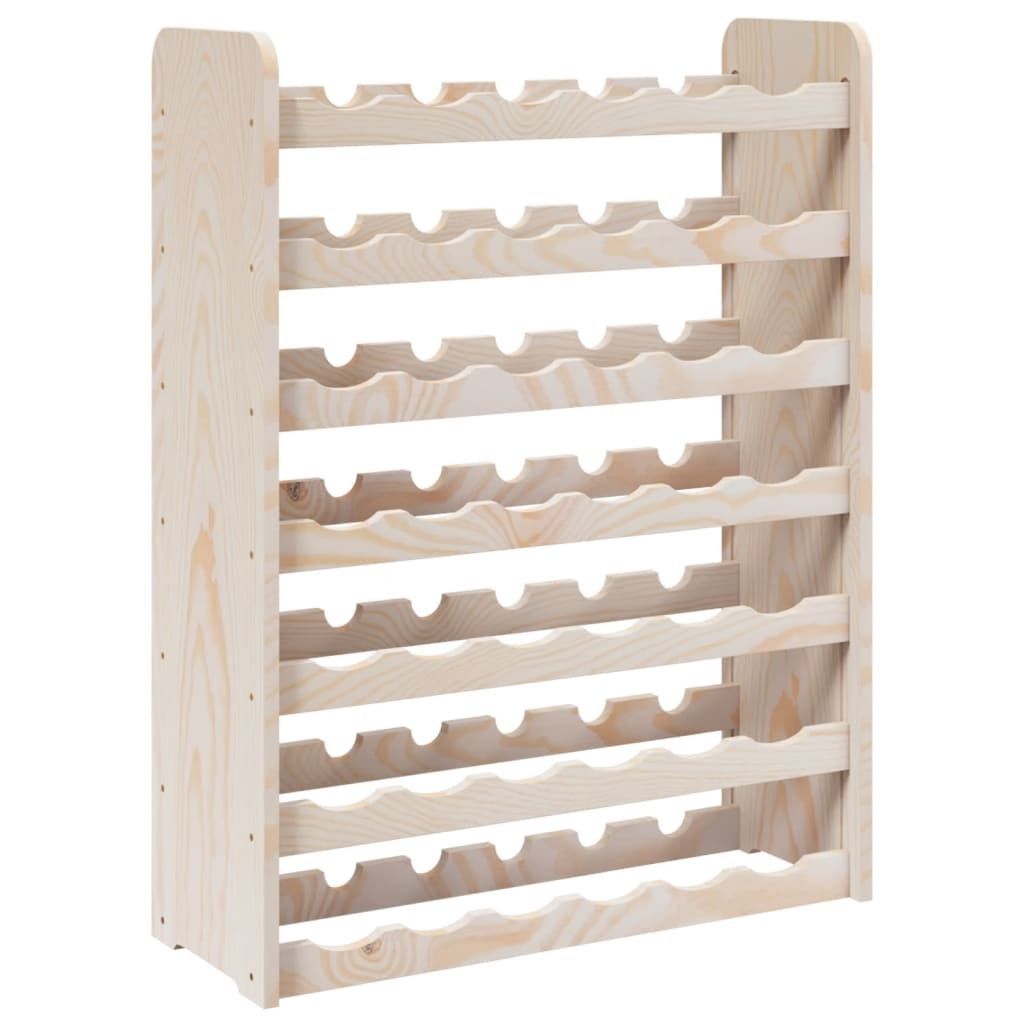 vidaXL Casier à vin 67,5x25x87 cm pin massif Image du produit 
