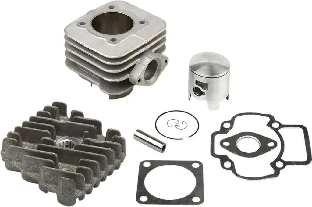 Cylindre Airsal T6-Racing 69,7ccm 47,6mm Nikasil pour Piaggio AC