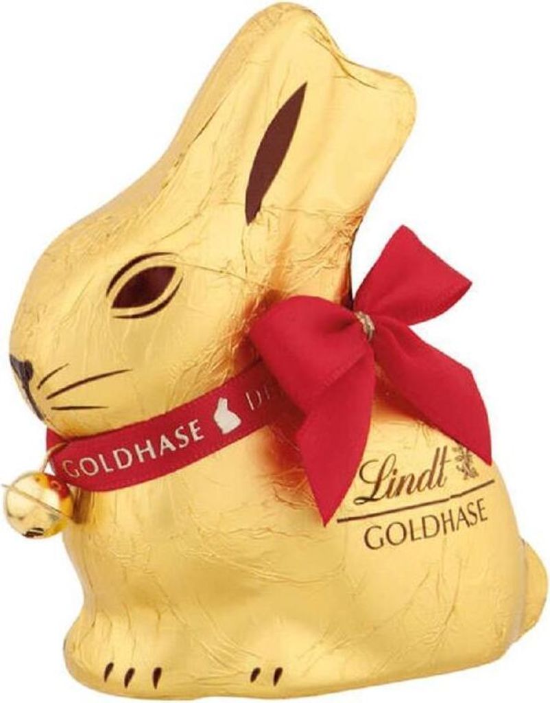 Wydrążona figurka Lindt Gold Bunny z czekolady z mleka Zdjęcie produktu 4