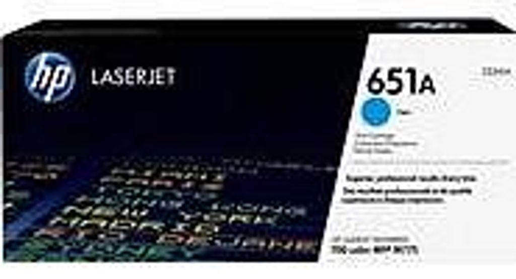 HP 651A - Cyan - original - LaserJet - cartouche de toner Image du produit 