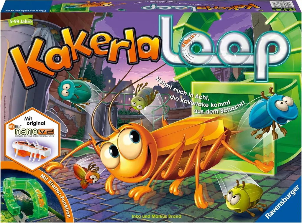 Jeu de Plateau Interactif Kakerlaloop pour Enfant de 5 Ans et Plus