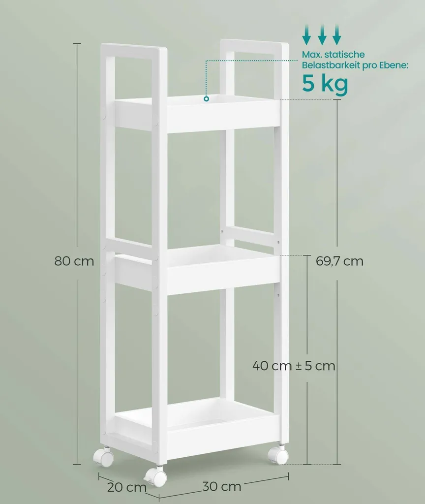 Étagère Fine de Salle de Bain pour Optimiser les Espaces Restreints - 6
