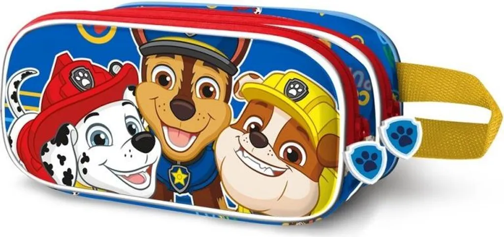 Paw Patrol Cool 3D Doppio Federmappe Astuccio Scuola Alta Qualità