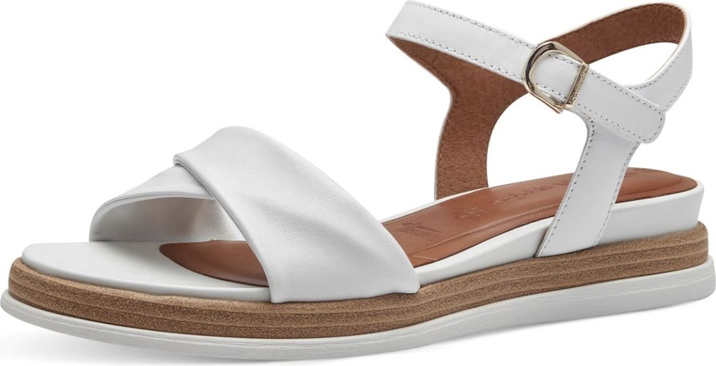 Tamaris Keilsandaletten Damen 31373437393637 Weiß 38 EU