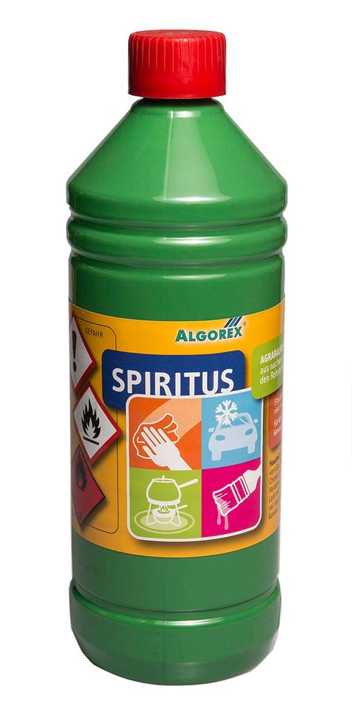 1 Liter Spiritus zur Reinigung, Verdünnung