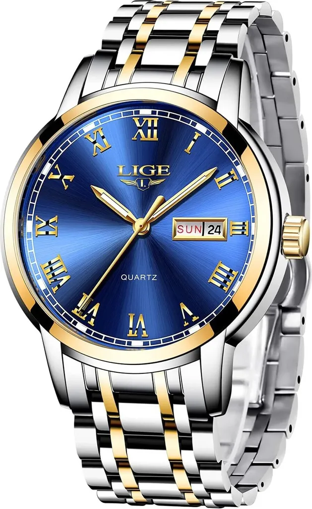 Orologio Impermeabile Sportivo 3ATM - Acciaio Inox Business Watch