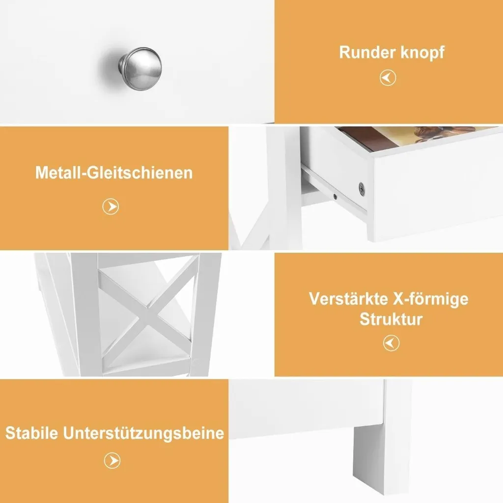 Meuble console d'entrée blanc idéal pour optimiser les petits espaces