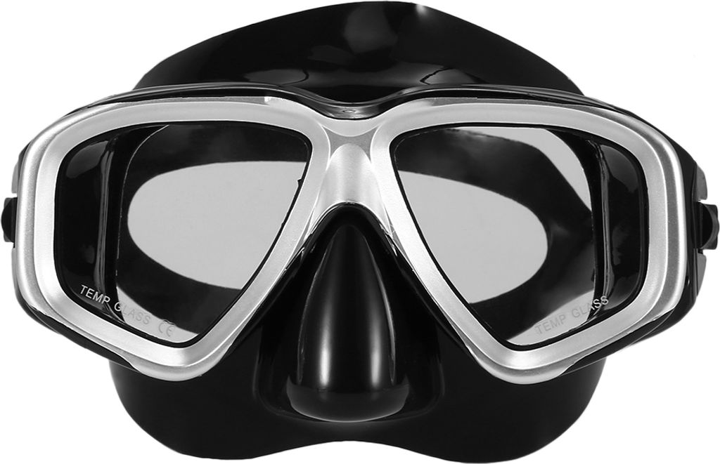 Lixada Erwachsene Freediving Maske Anti-fog Tauchen Schnorcheln Tauchen Schwimmen Maske Gehaertetem Glas Objektiv Brille fuer Maenner Frauen