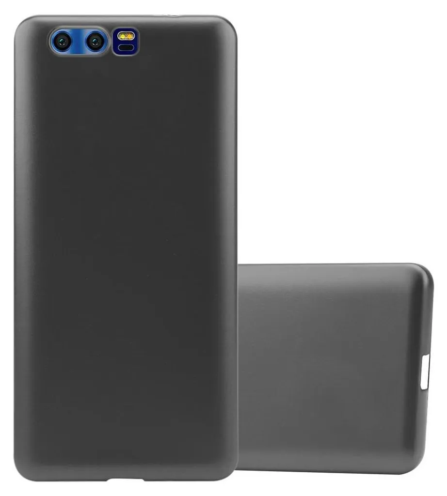 Cadorabo custodia protettiva per Honor 9 cover in grigio custodia del telefono cellulare TPU custodia in silicone custodia cover