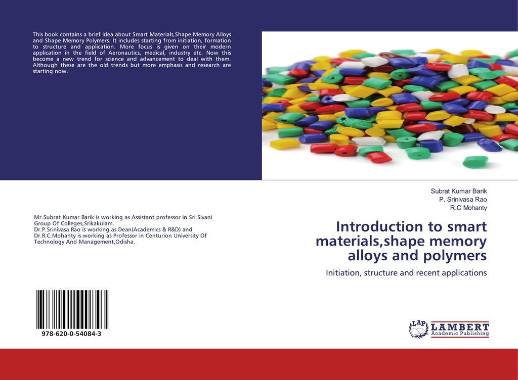 Introduction to smart materials,shape memory alloys and polymers