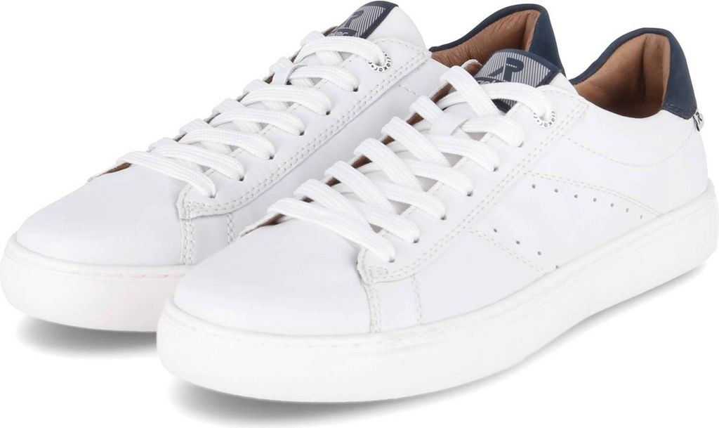 Rieker scarpe da ginnastica basse da uomo in pelle liscia Immagine del prodotto 