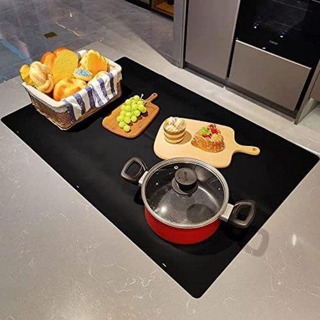Induktionsmat, 52 x 78 cm, antislip silikon, kookplaat, krasbeschutzung, multifunktionales silikonmat, backofenfähig