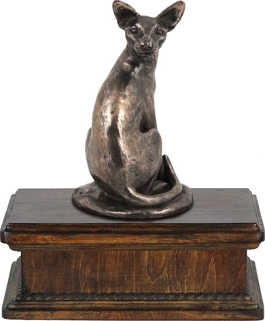 English Cocker Spaniel, Englische Cockerspaniel - Hund Ascheurne, klassische Urne mit Statue, elegante Urne mit Hund von der Marke Art-Dog