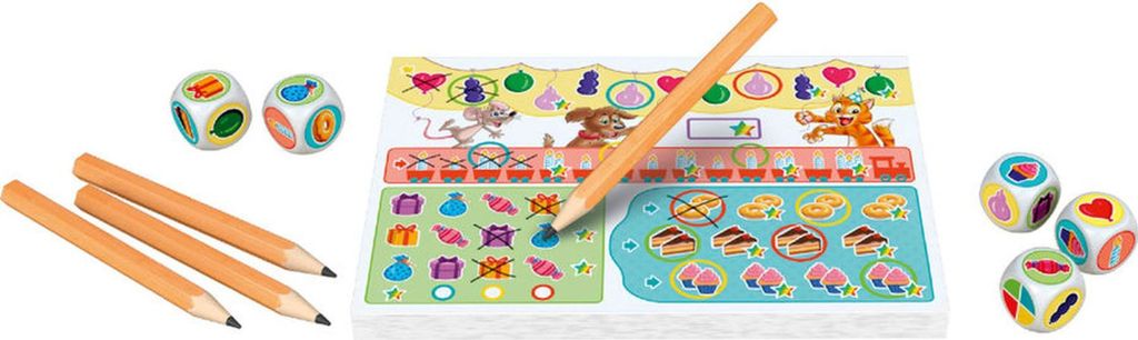 Schmidt Spiele Bibi Blocksberg, Kniffel ® Kids, Würfelspiel